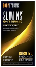 [048107223366] GNC - Slim NS™ 高效燃脂丸(無咖啡因配方) 60粒