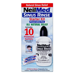 [705928003101] NeilMed Sinus Rinse 洗鼻沖洗套裝 (鼻腔清洗器+預製洗鼻粉10包)